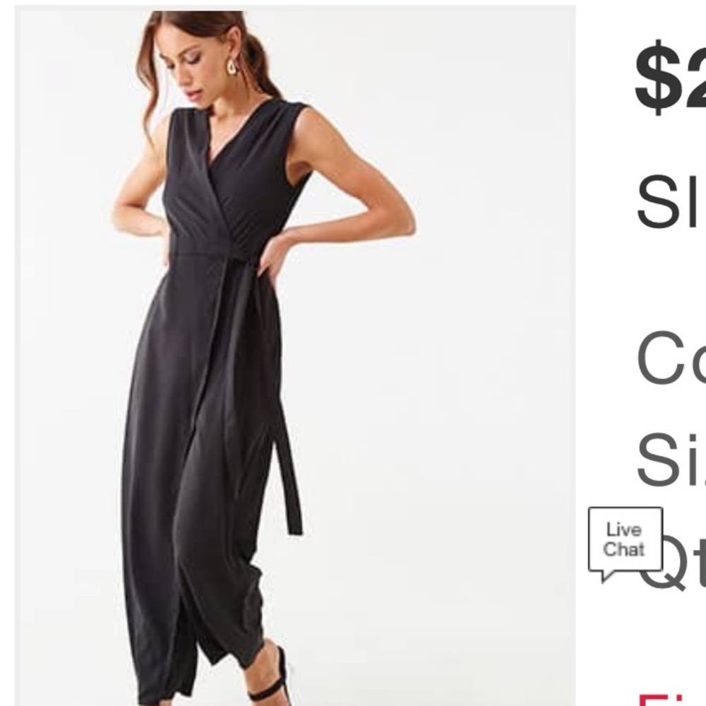 WRAP JUMP SUIT
